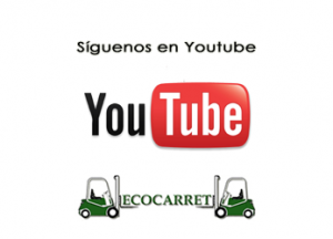 Canal de Youtube de empresa de carretillas elevadoras