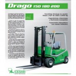 Catálogo de carretillas elevadoras diésel/gas Drago 150 - 180 - 200
