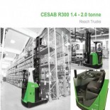 Catálogo de carretillas retráctiles Cesab R300