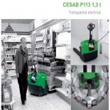 Catálogo de transpaletas eléctricas Cesab P100